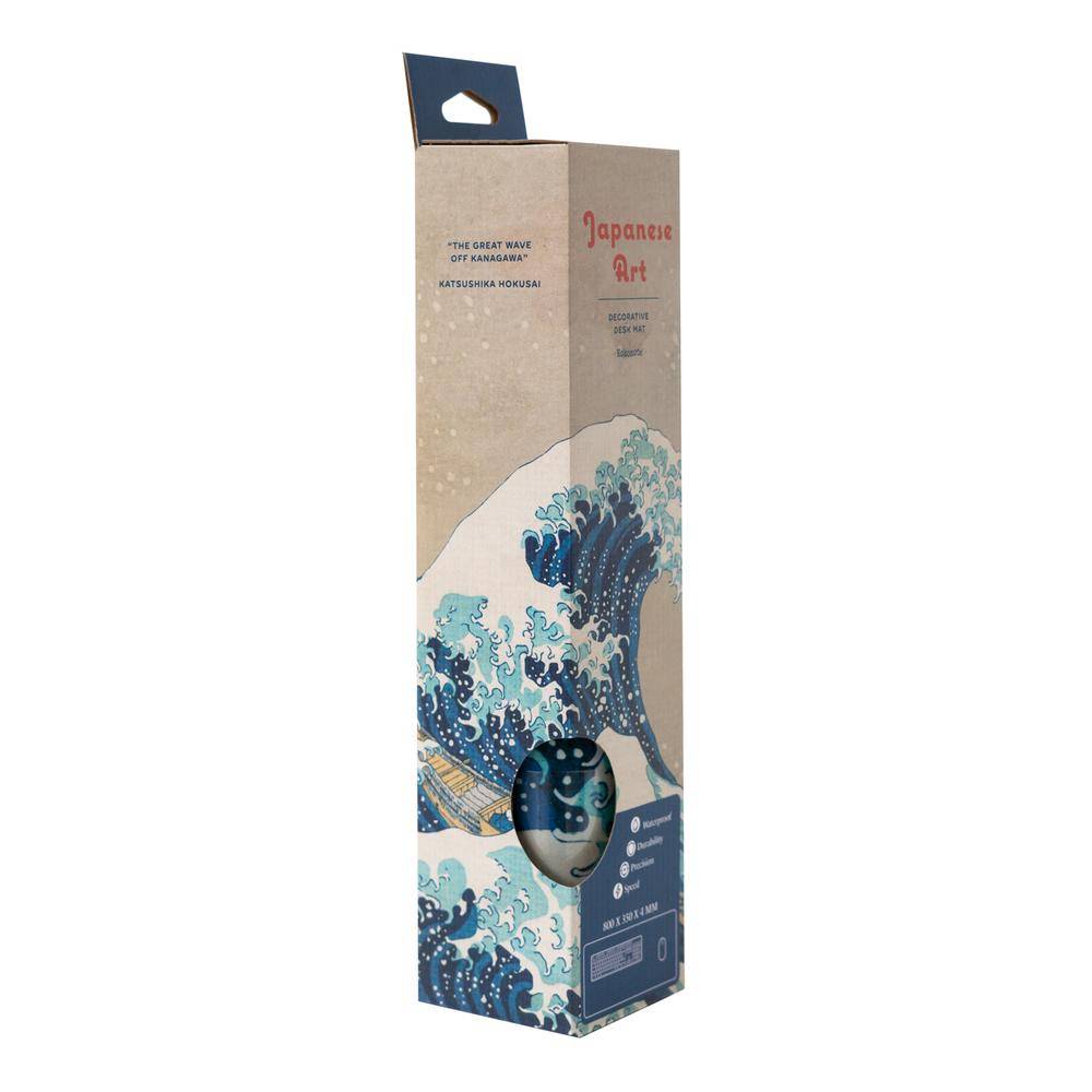 Hokusai - Mousepad The Great Wave off Kanagawa - 80 x 35 cm