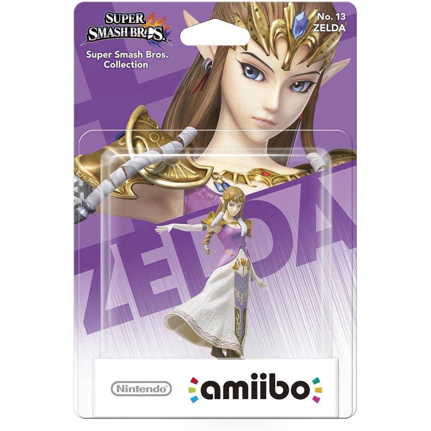 Amiibo - Super Smash Bros. Collection No.13 Zelda - Mit OVP (Sealed)