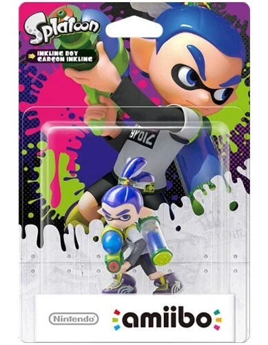 Amiibo - Splatoon Inkling Boy - Mit OVP (Sealed)