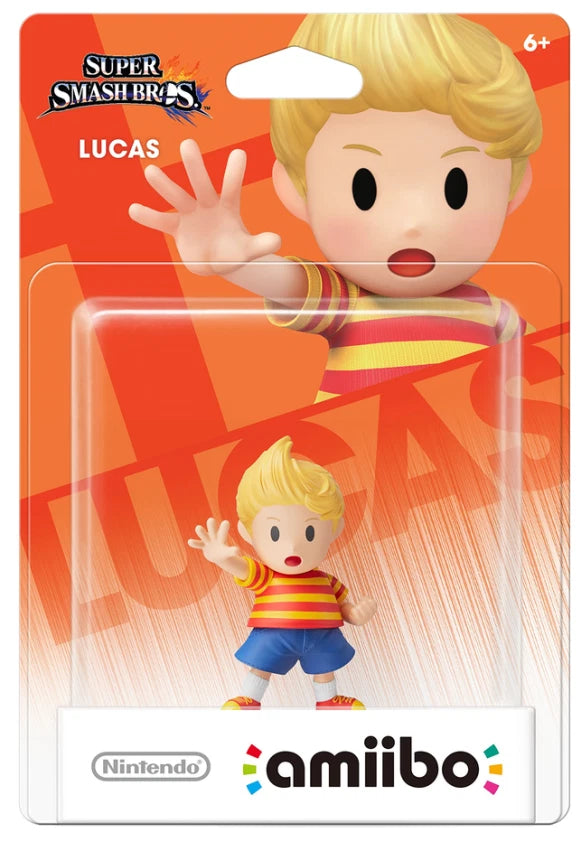 Amiibo - Super Smash Bros. Collection No. 53 Lucas - Mit OVP (Sealed)