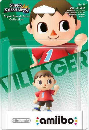 Amiibo - Super Smash Bros. Collection No. 9 Villager - Mit OVP (Sealed)