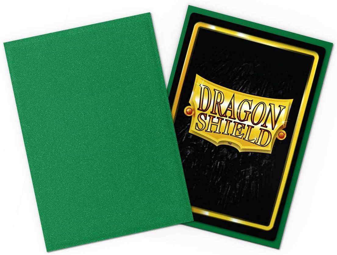 Dragon Shield - Kartenhüllen Japanische Größe - Smaragd-Grün Matt - 60 Stk