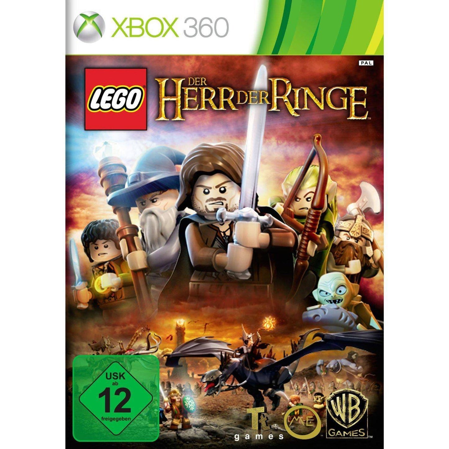 XBOX 360 - LEGO Der Herr Der Ringe - Nur Disc (Gebraucht)