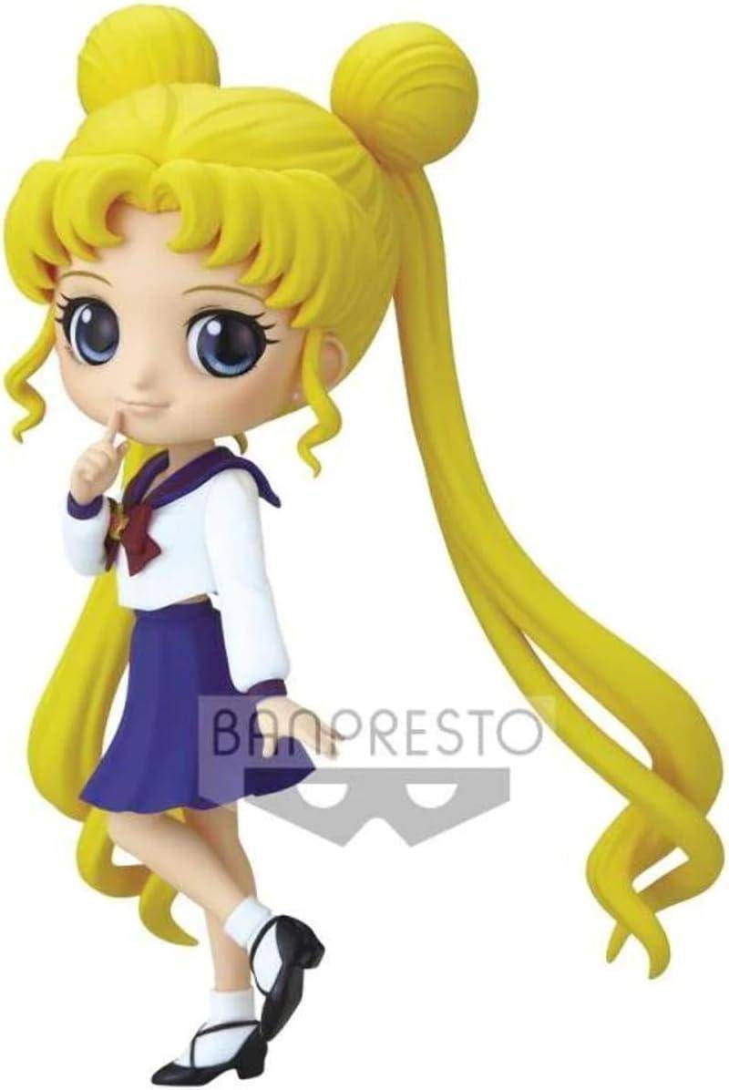 Sailor Moon - QPosket Minifigur Sailor Moon Schuluniform Version A - 14 cm - JPN