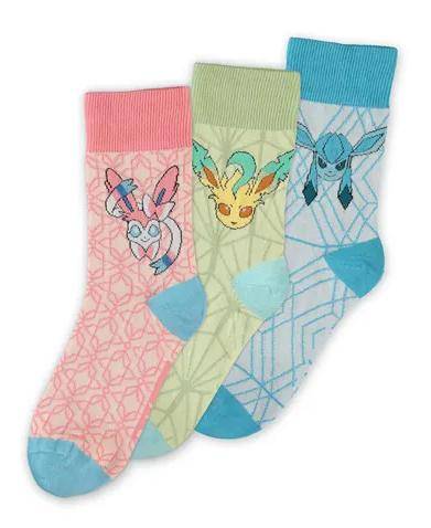 Pokémon - Socken Set Feelinara, Glaziola & Folipurba - 43-46
