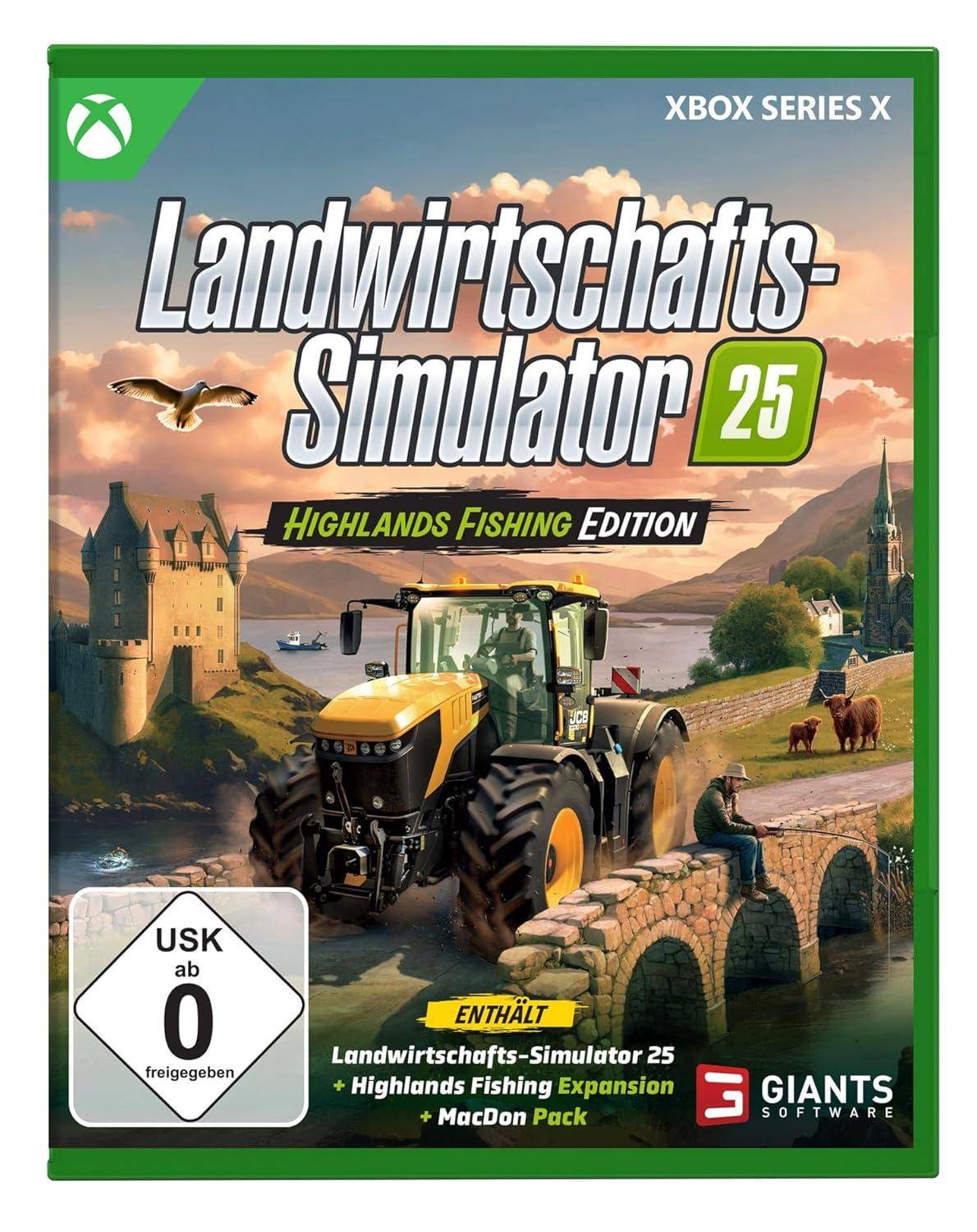 XBOX Series X - Landwirtschaftssimulator 25 Highlands Fishing Edition (Gebraucht)