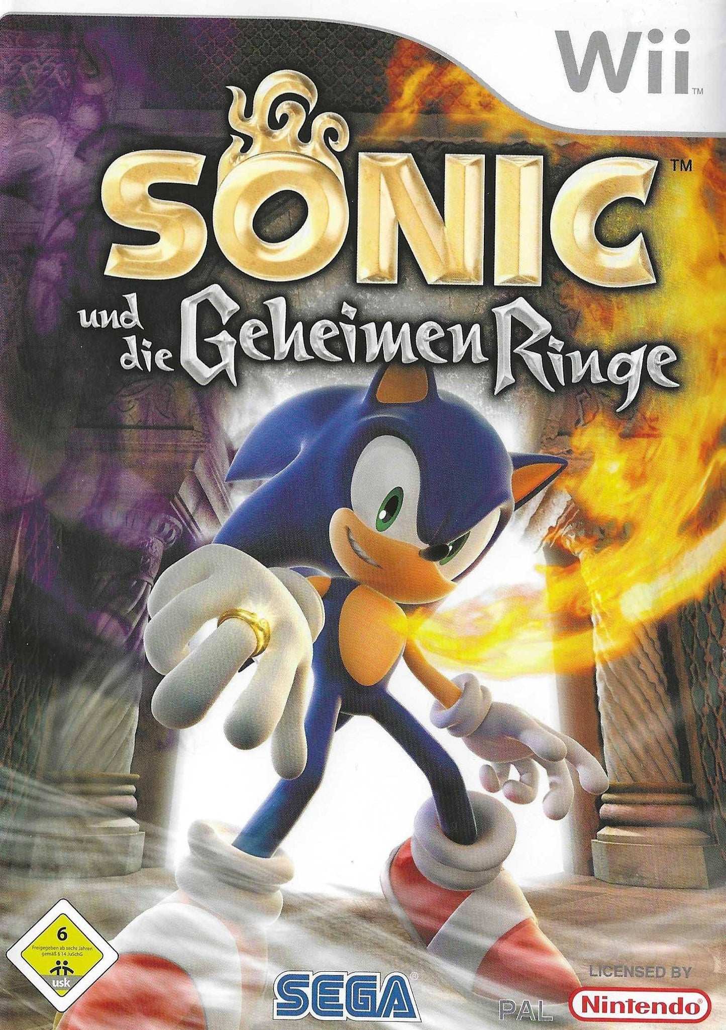 Wii - Sonic Und Die Geheimen Ringe (Gebraucht)