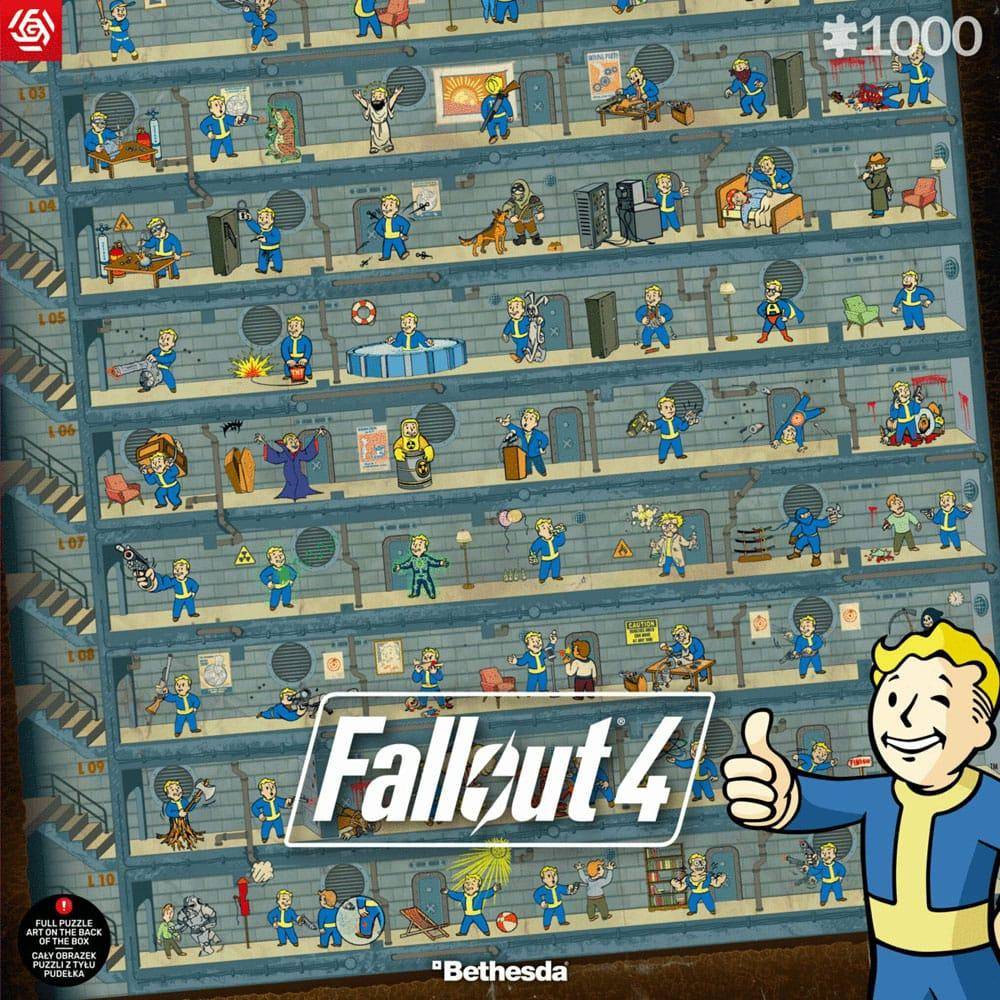 Fallout - Puzzle Fallout 4 Perks - 1000 Teile