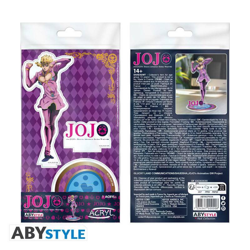 Jojo's Bizzare Adventure - Acryl Aufsteller Giorno Giovanna