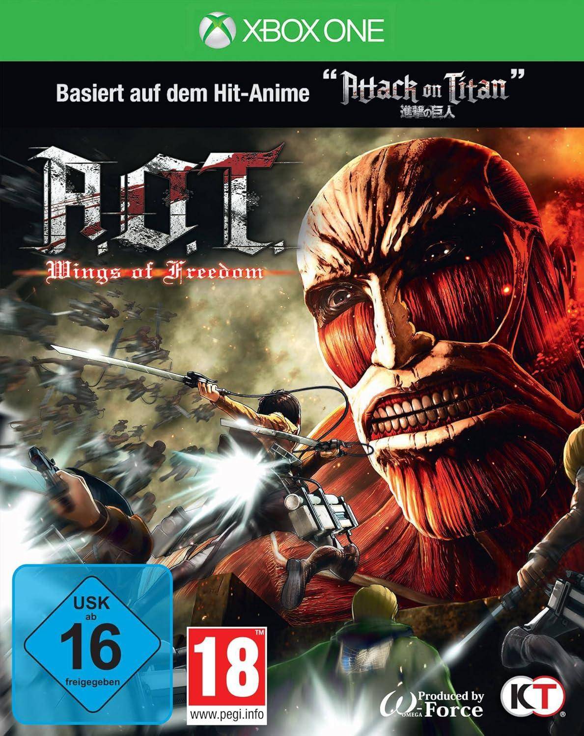 XBOX One - Attack On Titan Wings Of Freedom (Gebraucht)