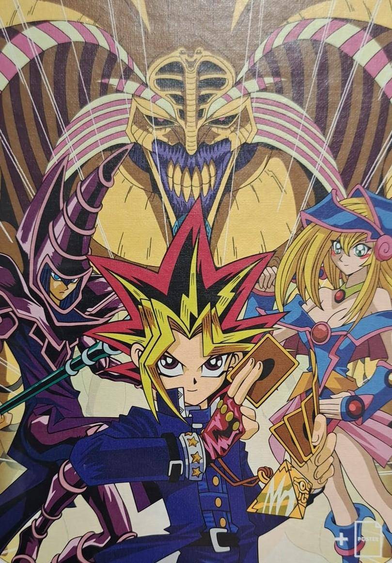 Yu-Gi-Oh! - Puzzle + Poster Yugi & Exodia - 1000 Teile