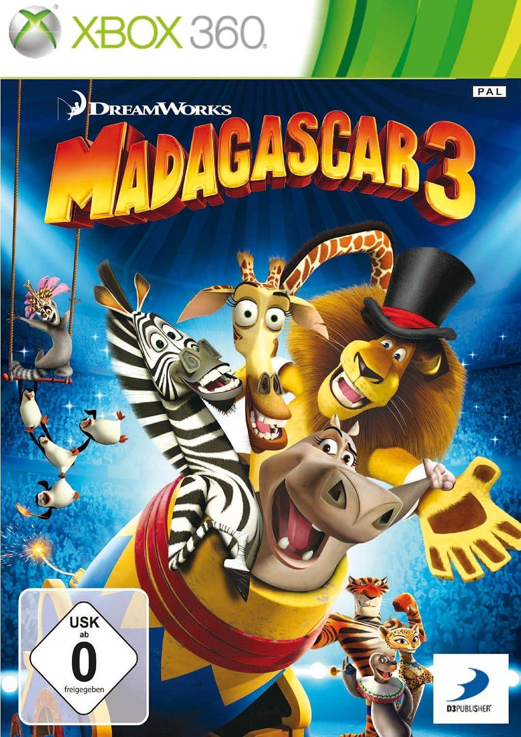 XBOX 360 - Madagascar 3 Flucht Durch Europa (Gebraucht)