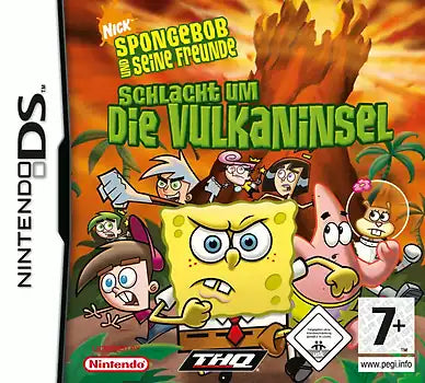 DS - Spongebob Und Seine Freunde Schlacht Um Die Vulkaninsel - Nur Modul (Gebraucht)