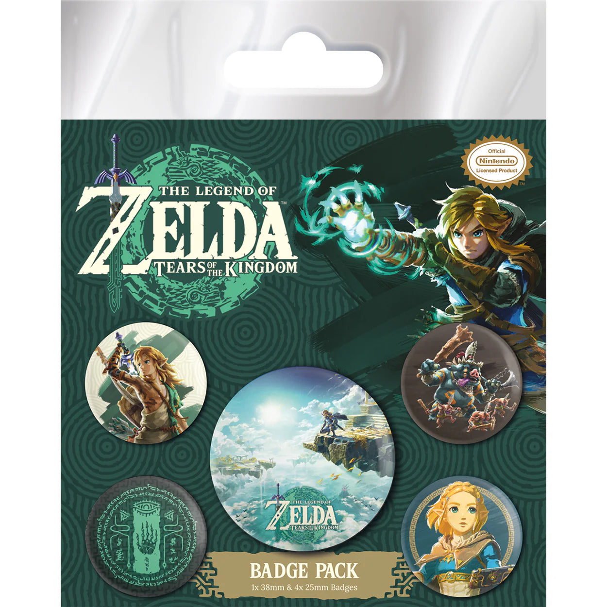 The Legend of Zelda - Button Set Hyrule Himmel