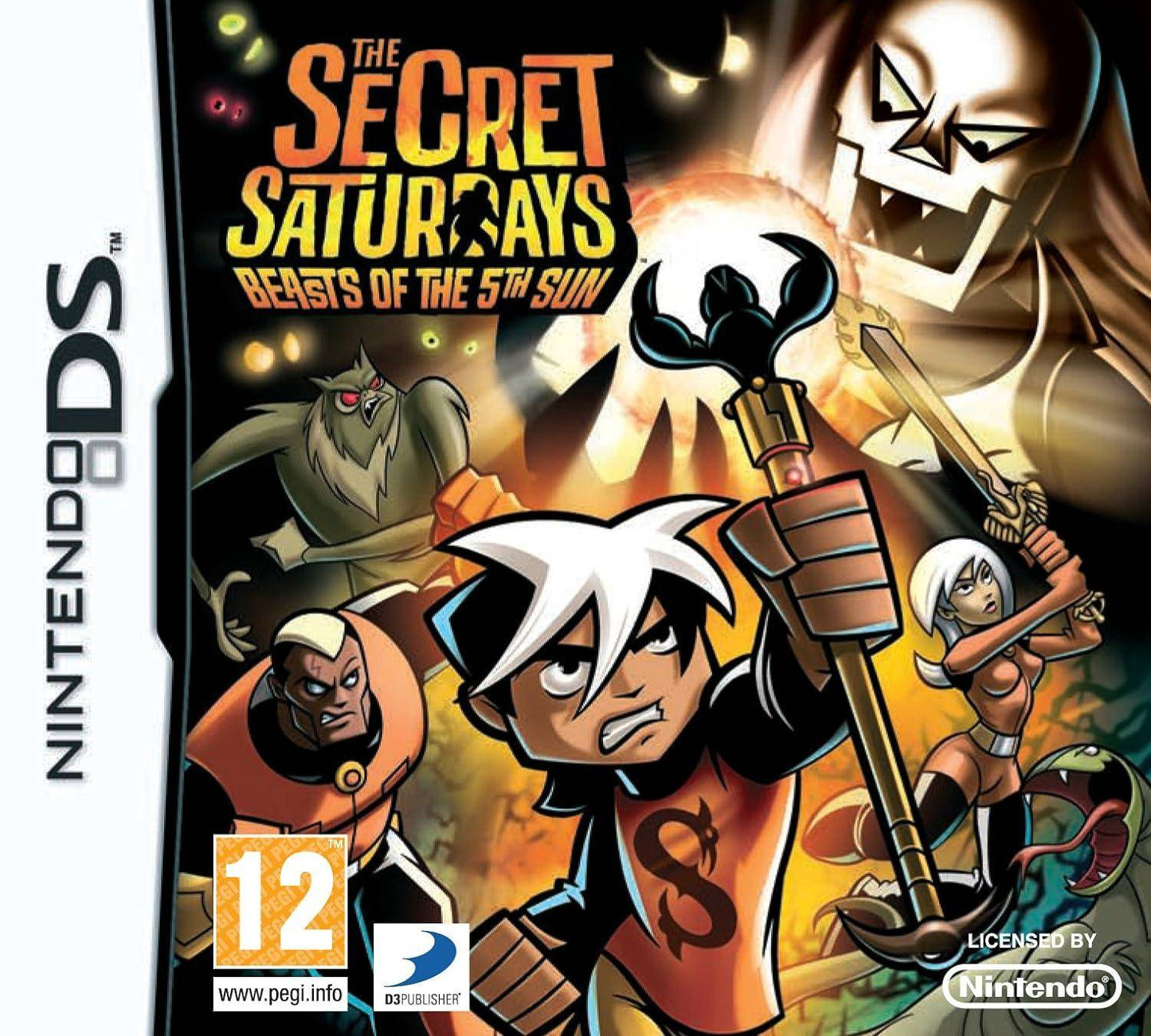 DS - The Secret Saturdays Beasts Of The 5TH Sun (Gebraucht)