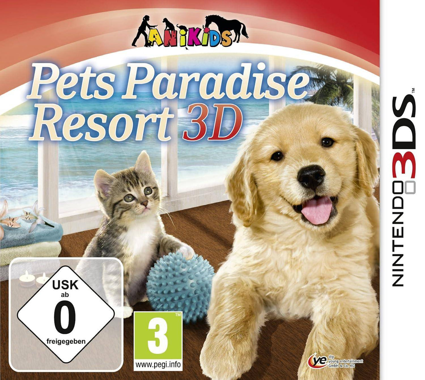 3DS - Pets Paradise Resort 3D (Gebraucht)