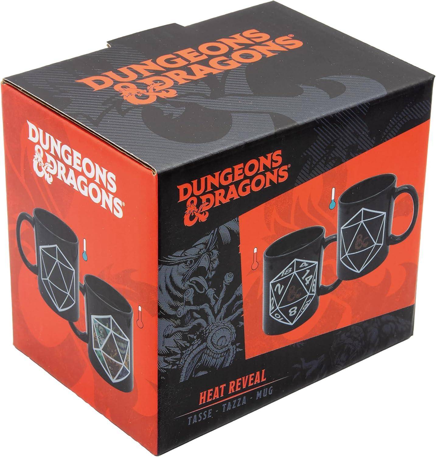 Dungeons & Dragons - Tasse mit Thermoeffekt Magie - 320 ml