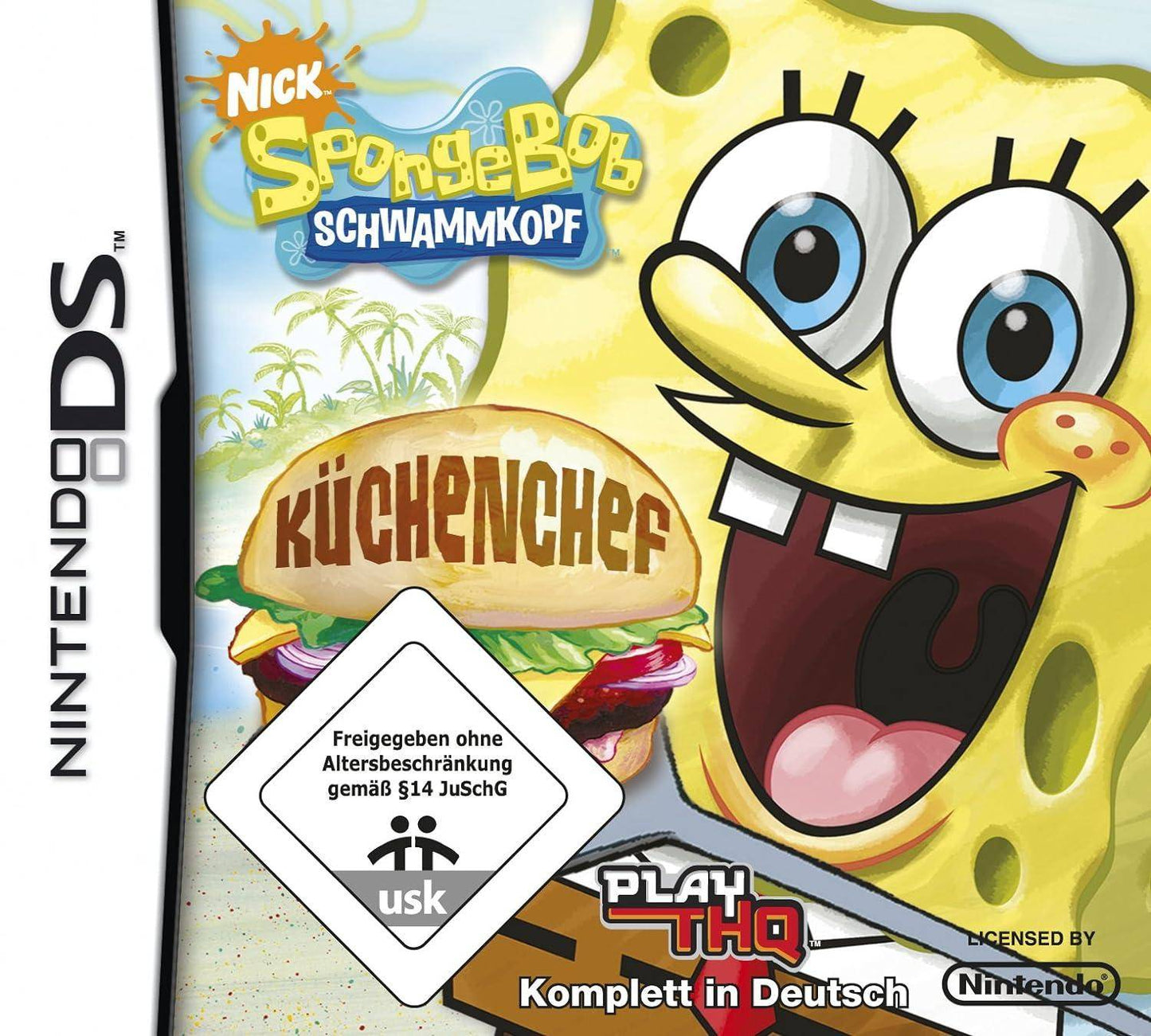 DS - Spongebob Schwammkopf Küchenchef (Gebraucht)