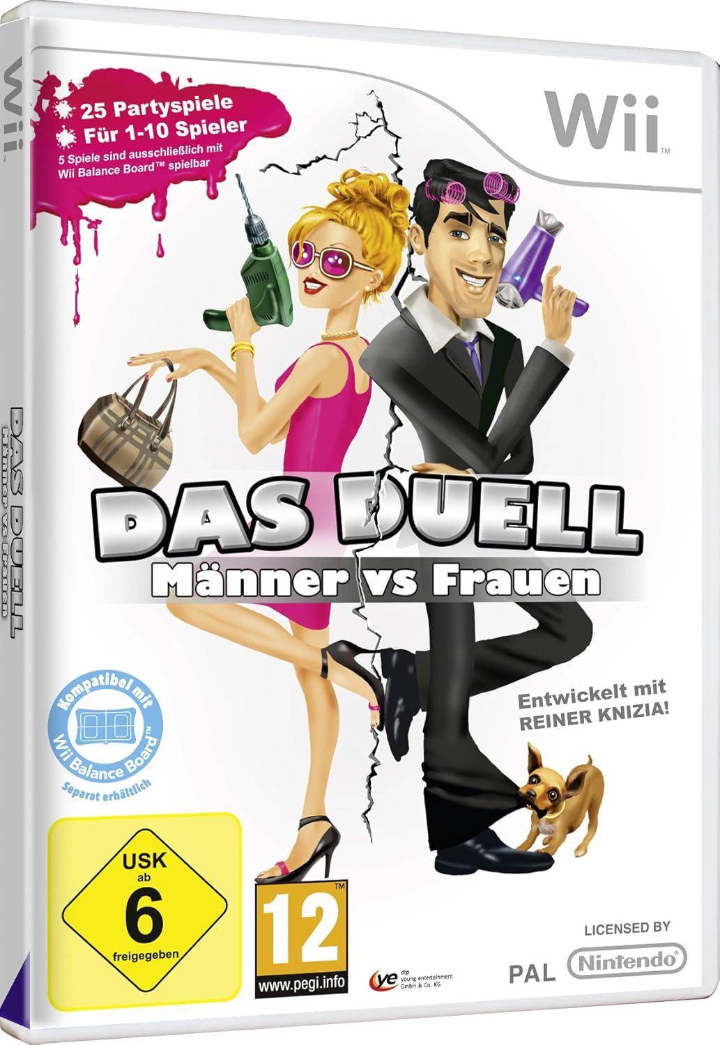 Wii - Das Duell Männer VS Frauen (Gebraucht)