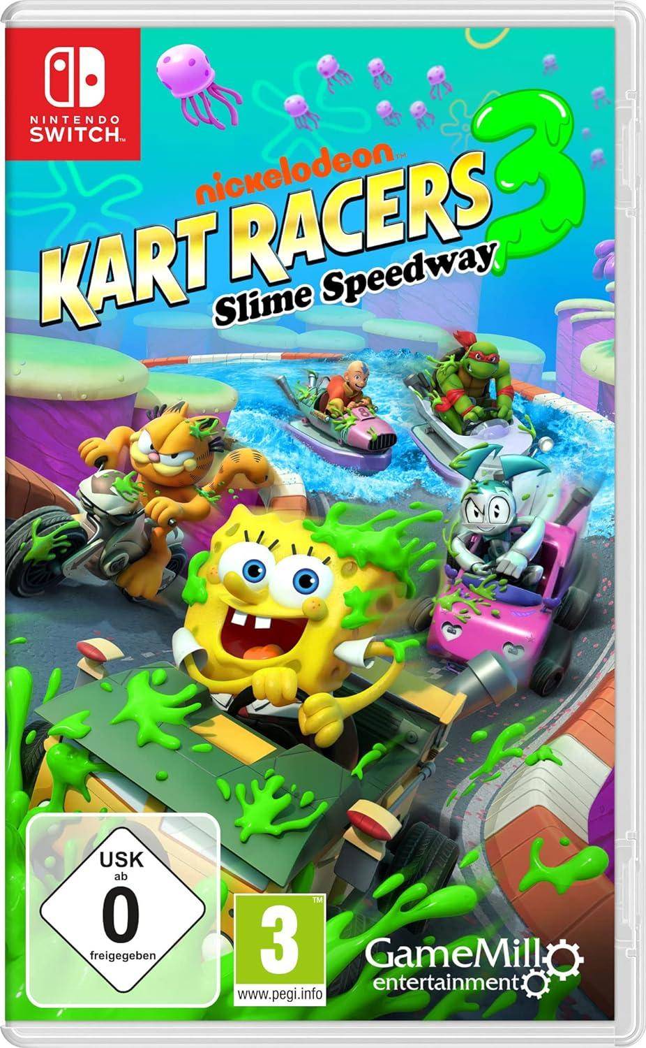 Switch - Nickelodeon Kart Racers 3 Slime Speedway (Gebraucht)