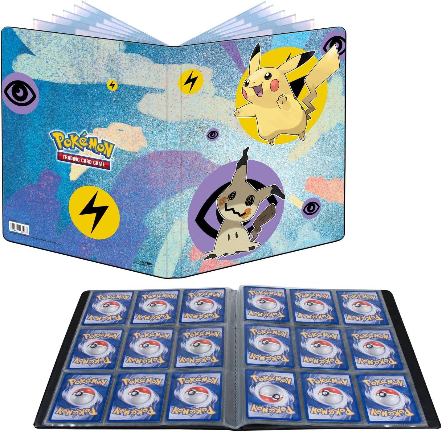 Ultra Pro - Kartenordner mit Kartenseiten - Pikachu & Mimigma