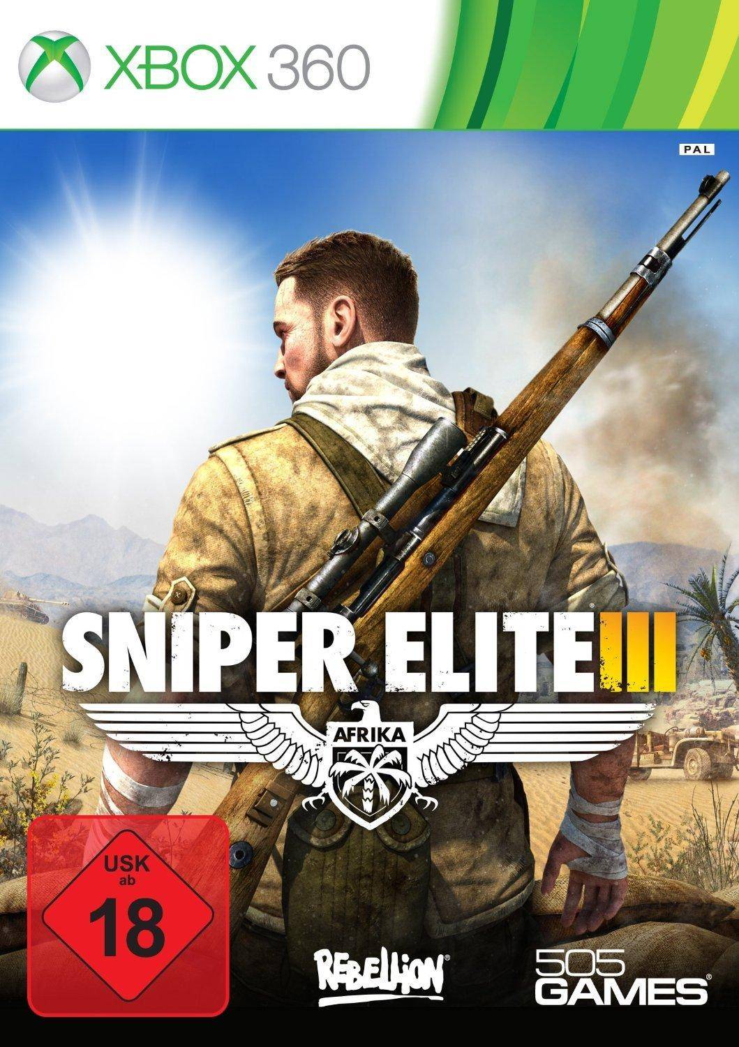 XBOX 360 - Sniper Elite 3 Afrika (Gebraucht)