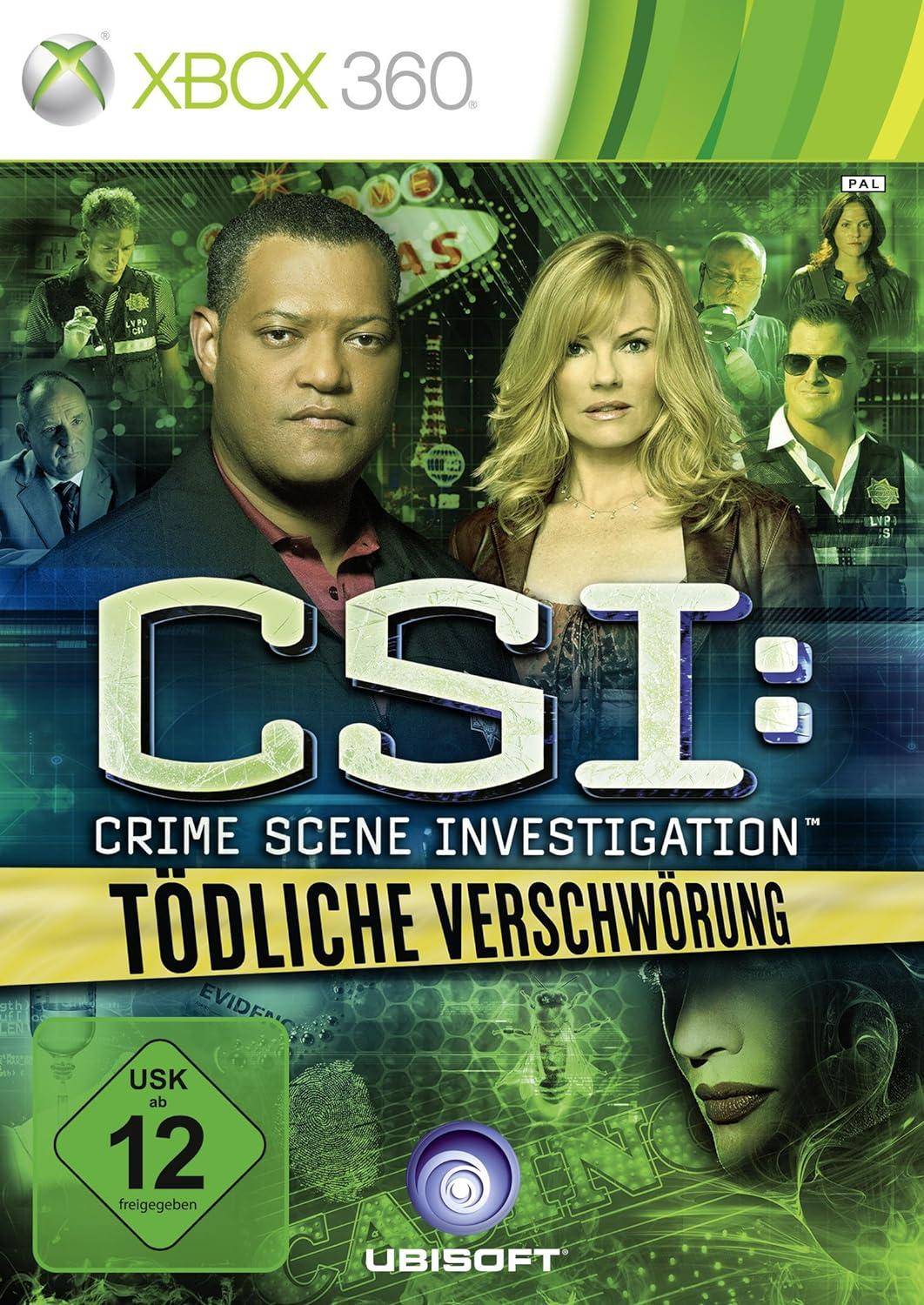 XBOX 360 - CSI Crime Scene Investigation Tödliche Verschwörung (Gebraucht)