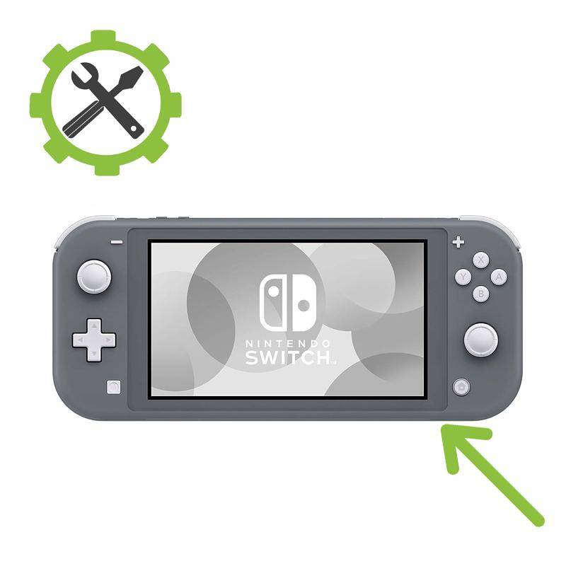 Nintendo Switch Lite Reparatur - Rechten Lautsprecher tauschen