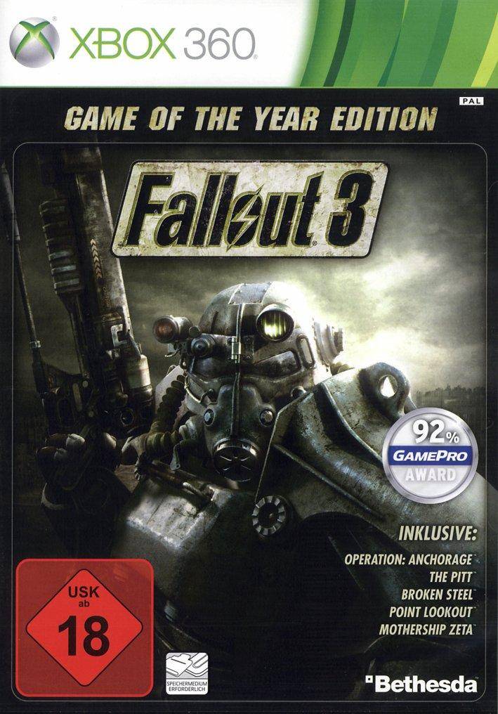 XBOX 360 - Fallout 3 GOTY (Gebraucht)