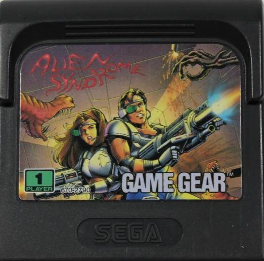 Sega Game Gear - Alien Syndrome - Nur Modul (Gebraucht)