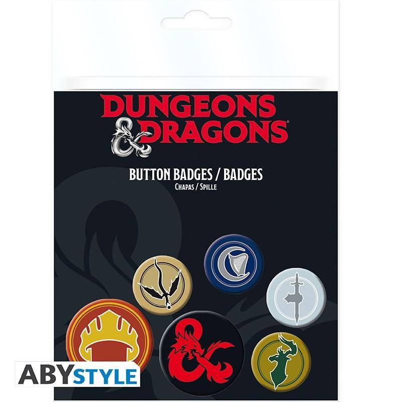 Dungeons & Dragons - Button Set Fraktionen