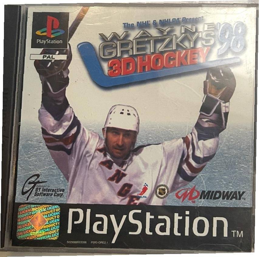 PS1 - Wayne Gretzky 3D Kockey 98 (Gebraucht)