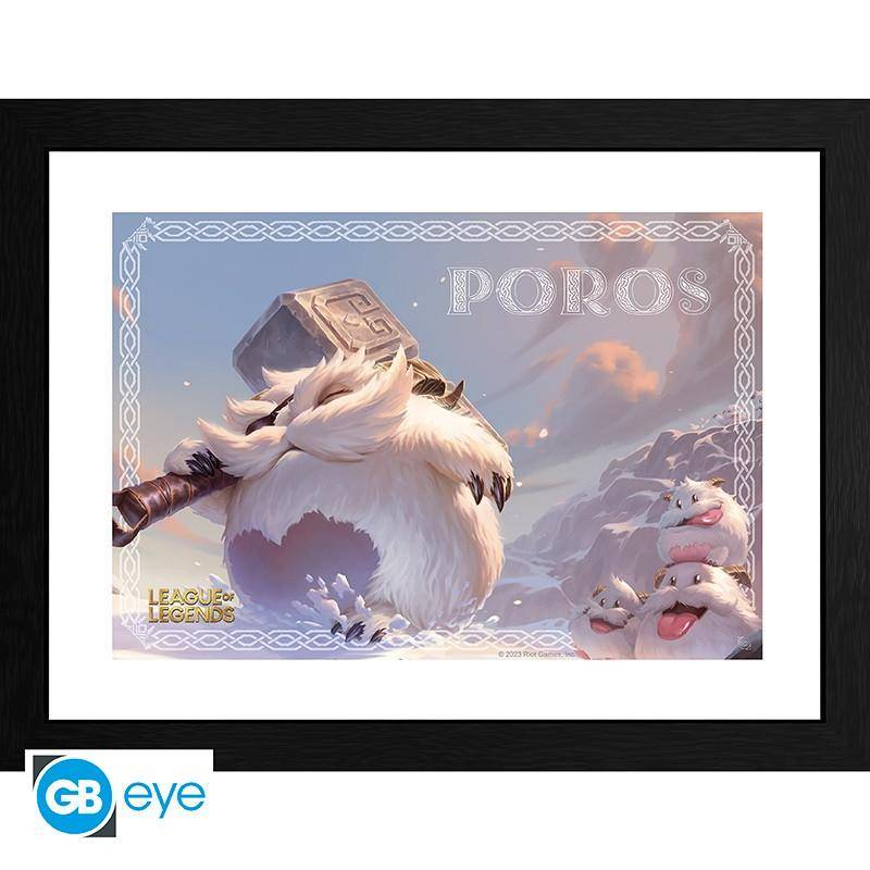 League of Legends - Gerahmtes Bild Poro - 30,5 x 40,6 cm