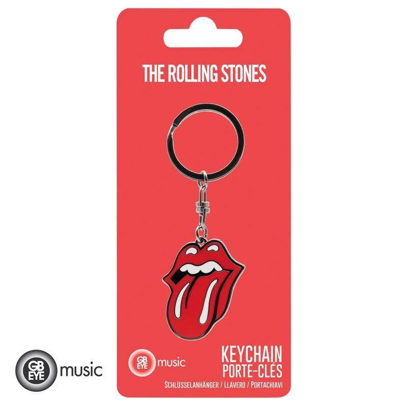 The Rolling Stones - Metall Schlüsselanhänger Logo