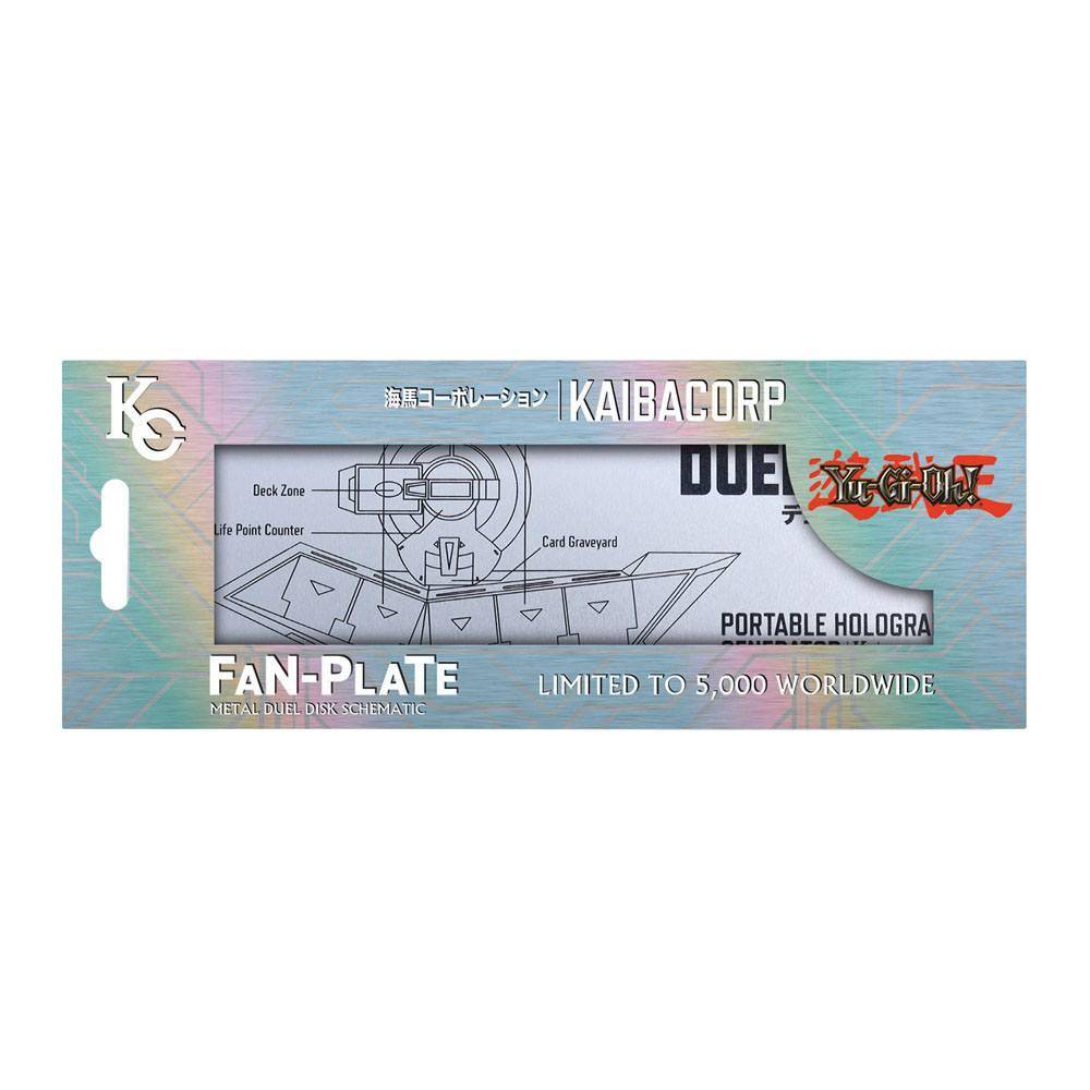 Yu-Gi-Oh! - Blechschild Duel Disk - 23,5 x 9 cm