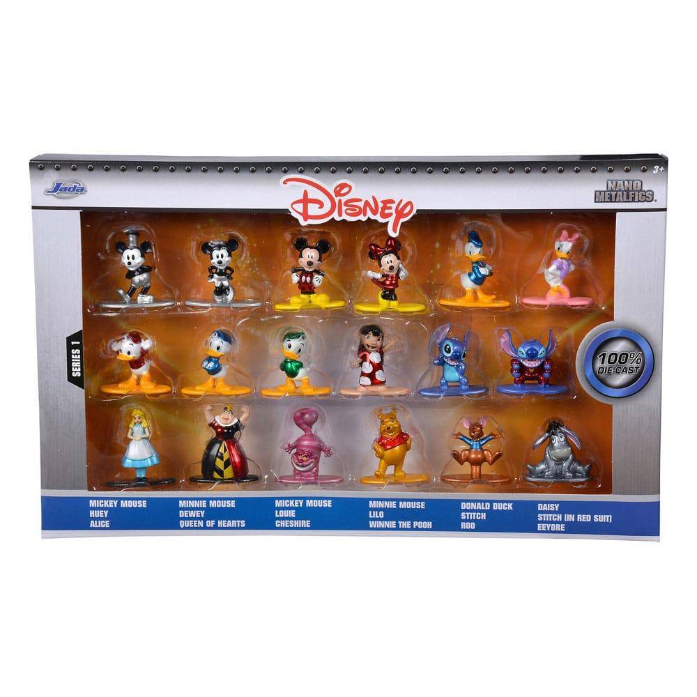 Disney - Minifiguren Nano Metalfigs Charaktere - 4 cm