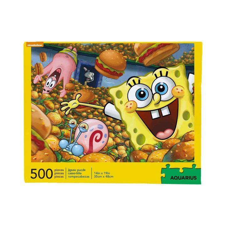 SpongeBob Schwammkopf - Puzzle Krabbenburger (500 Teile)