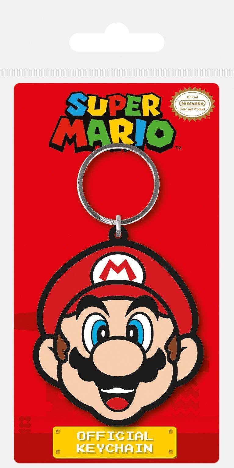 Super Mario - PVC Schlüsselanhänger Mario