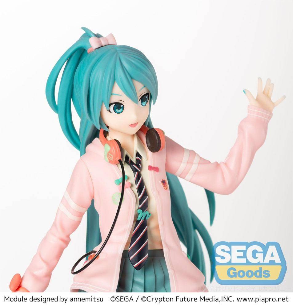 Hatsune Miku - Statue Hatsune Miku (Project DIVA: Ribbon Girl) - 24 cm