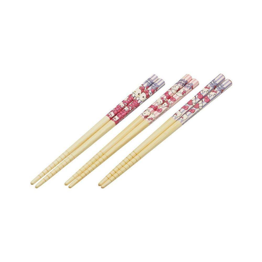Sanrio - Essstäbchen Set Hello Kitty Schleife