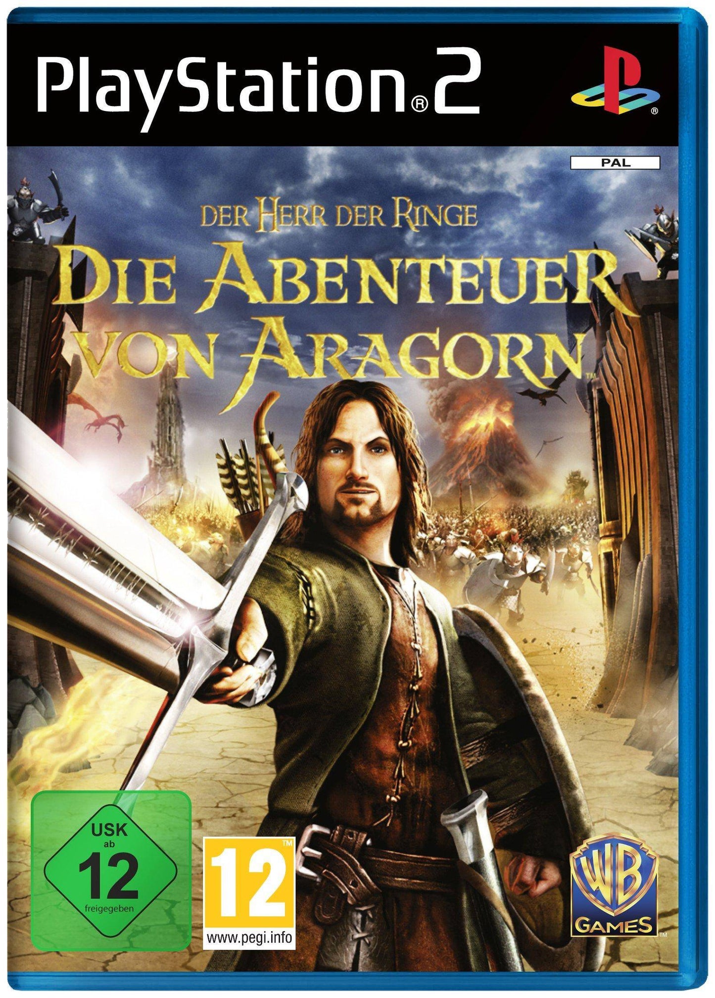 PS2 - Der Herr Der Ringe Die Abenteuer Von Aragorn (Gebraucht)