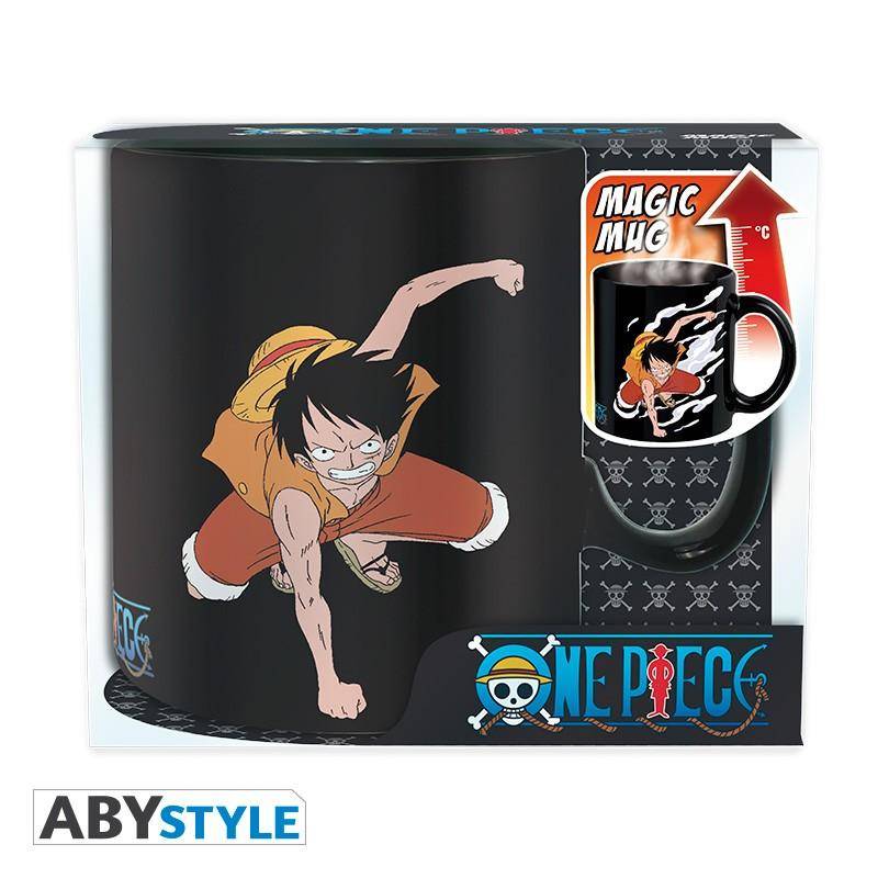 One Piece - Tasse Wärmewechsel Ruffy & Ace - 460 ml