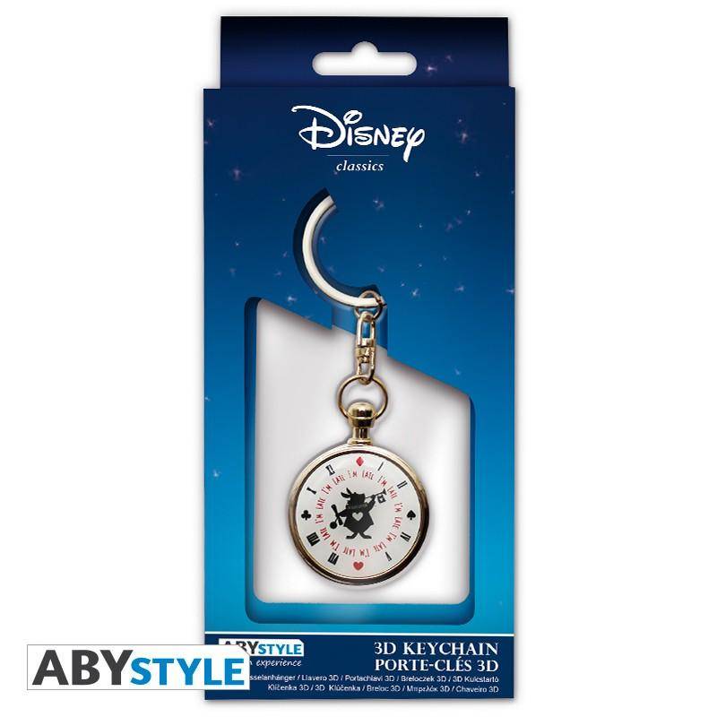 Disney - Schlüsselanhänger 3D "Alice/ Hasenuhr"