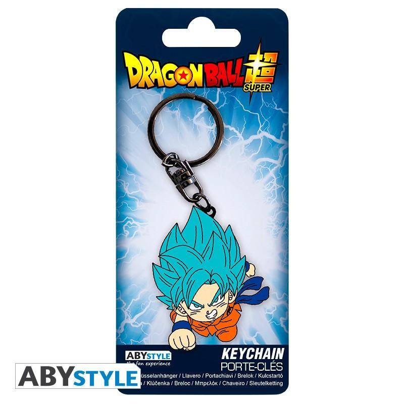 Dragon Ball - PVC Schlüsselanhänger Son Goku Super Saiyajin Blue