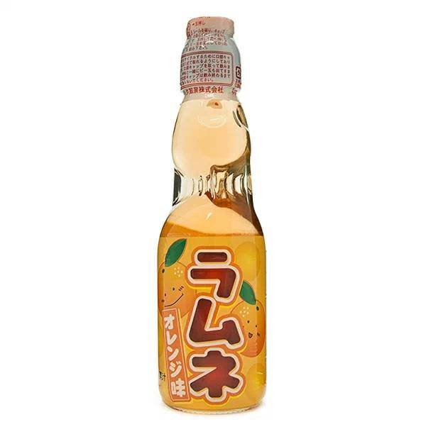 Orange Ramune Soda, 200 ml