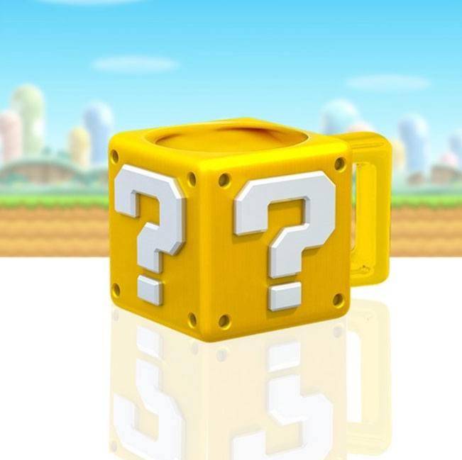 Super Mario Tasse Shaped Fragezeichen-Block