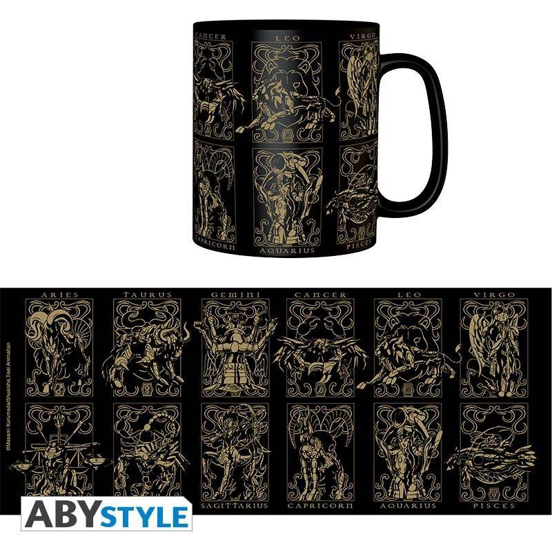 Saint Seiya - Tasse - 460 ml - Gold Armors - Box