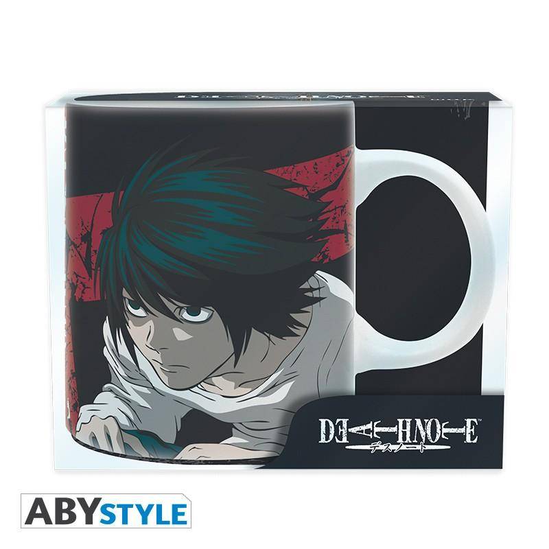 Death Note - Tasse - 320 ml - L & Light- mit Box