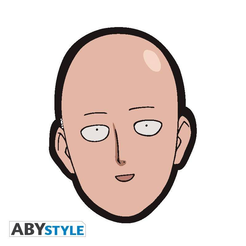 One Punch Man - Mauspad - Saitama Kopf - in Form