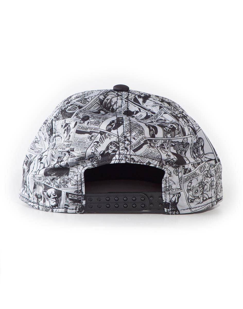 Marvel Comics Snapback Kappe AOP